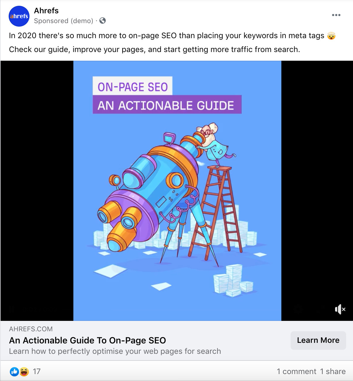 9 facebook ad