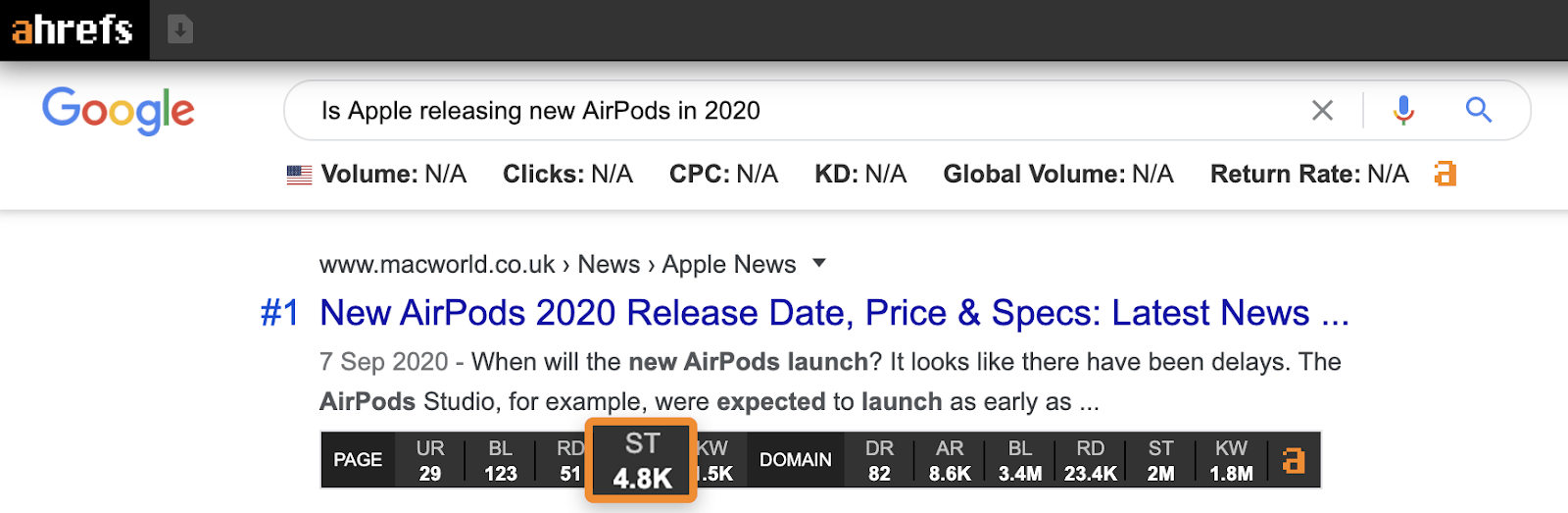 27 ahrefs toolbar
